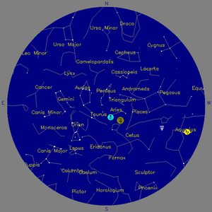 Sky Chart - click to enlarge