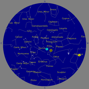 Sky Chart - click to enlarge