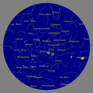Sky Chart - click to enlarge