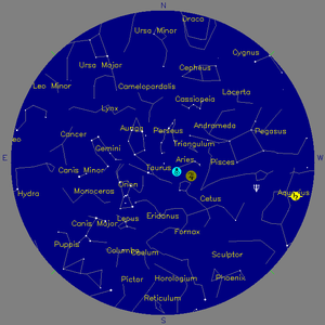 Sky Chart - click to enlarge