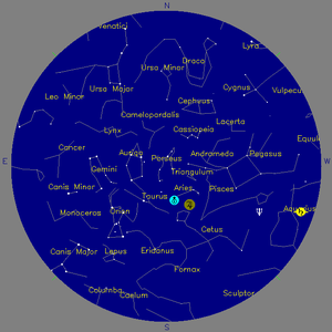 Sky Chart - click to enlarge