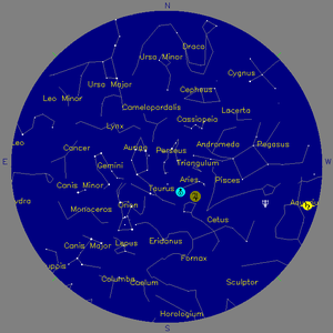 Sky Chart - click to enlarge
