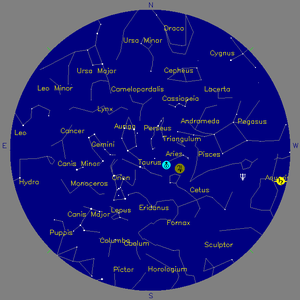 Sky Chart - click to enlarge