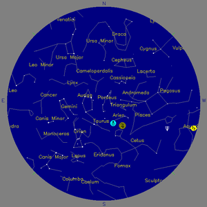 Sky Chart - click to enlarge