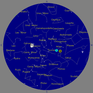 Sky Chart - click to enlarge