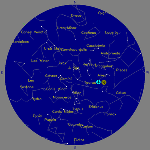 Sky Chart - click to enlarge