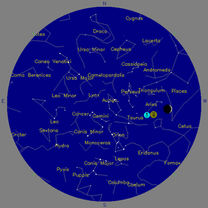 Sky Chart - click to enlarge