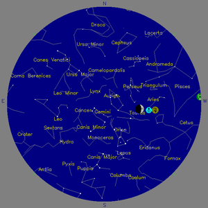 Sky Chart - click to enlarge