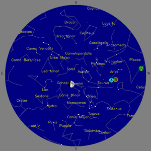 Sky Chart - click to enlarge
