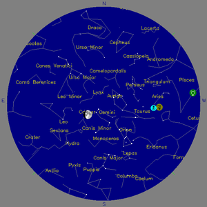 Sky Chart - click to enlarge