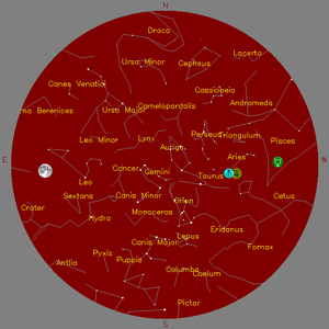Sky Chart - click to enlarge