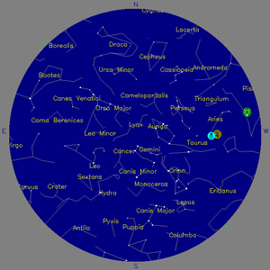 Sky Chart - click to enlarge