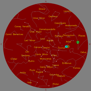 Sky Chart - click to enlarge
