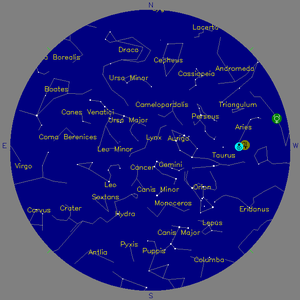 Sky Chart - click to enlarge