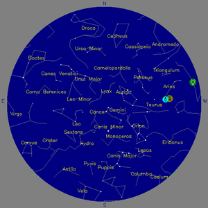 Sky Chart - click to enlarge