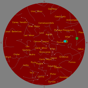 Sky Chart - click to enlarge