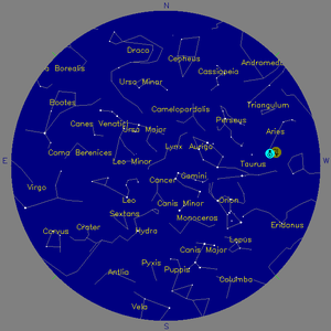 Sky Chart - click to enlarge