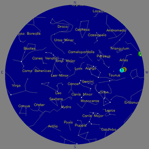 Sky Chart - click to enlarge