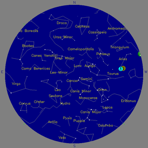 Sky Chart - click to enlarge