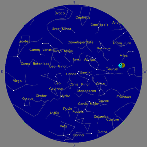 Sky Chart - click to enlarge