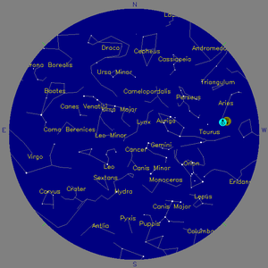 Sky Chart - click to enlarge