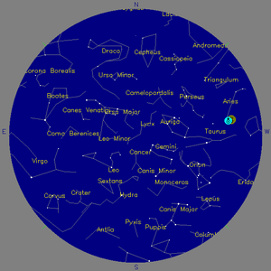 Sky Chart - click to enlarge