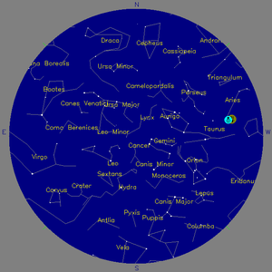 Sky Chart - click to enlarge