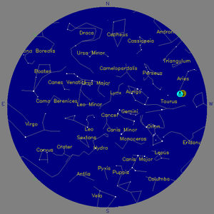 Sky Chart - click to enlarge