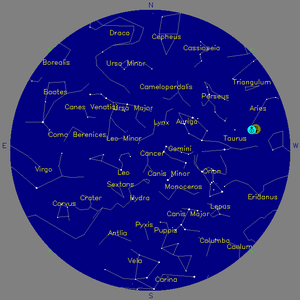 Sky Chart - click to enlarge