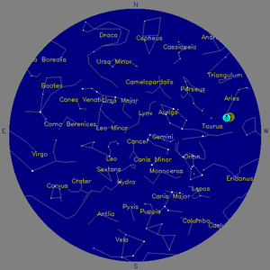 Sky Chart - click to enlarge