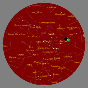 Sky Chart - click to enlarge