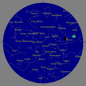 Sky Chart - click to enlarge