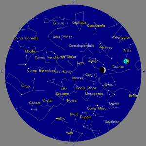 Sky Chart - click to enlarge