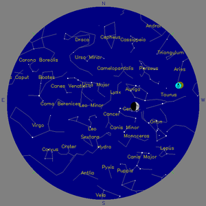 Sky Chart - click to enlarge
