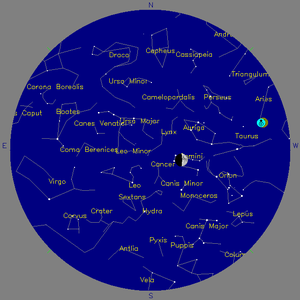 Sky Chart - click to enlarge