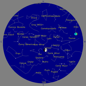 Sky Chart - click to enlarge