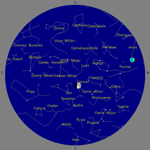 Sky Chart - click to enlarge