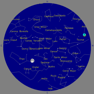 Sky Chart - click to enlarge