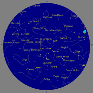 Sky Chart - click to enlarge