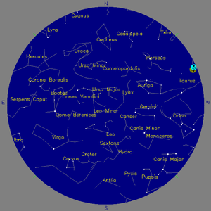 Sky Chart - click to enlarge