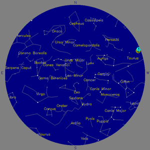 Sky Chart - click to enlarge