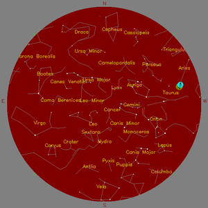 Sky Chart - click to enlarge