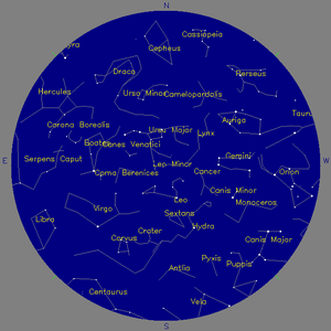 Sky Chart - click to enlarge