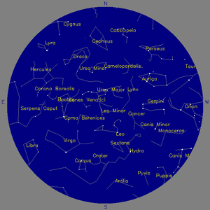 Sky Chart - click to enlarge