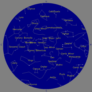 Sky Chart - click to enlarge