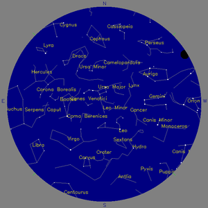 Sky Chart - click to enlarge