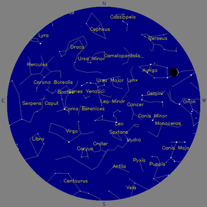 Sky Chart - click to enlarge