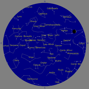 Sky Chart - click to enlarge