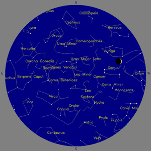 Sky Chart - click to enlarge