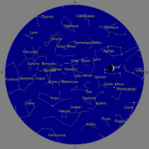 Sky Chart - click to enlarge